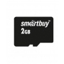 Карта памяти MicroSD 2GB  Smart Buy +SD адаптер